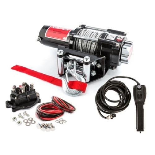 Honda Pioneer 1000-5 Steel 4500LB Winch and Winch Mount Kit - Kimpex