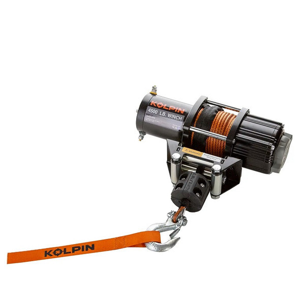 Honda Pioneer/Talon 4500 lb Synthetic Rope Winch Kit - Kolpin