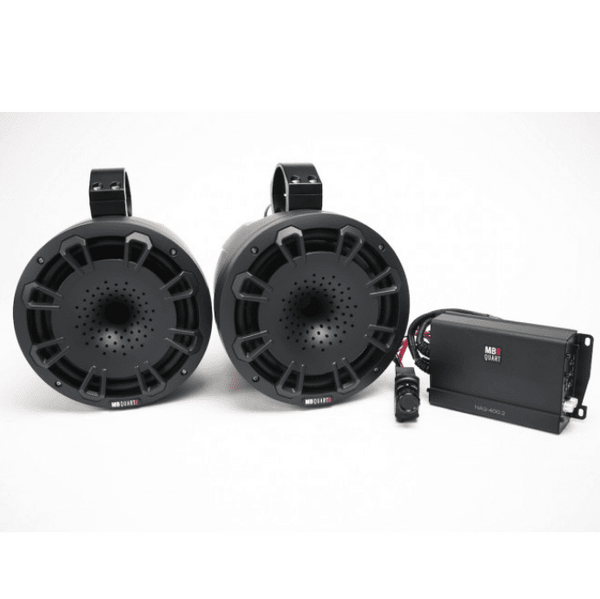 Polaris RZR Audio System with Two Speaker 400 Watt - MB Quart