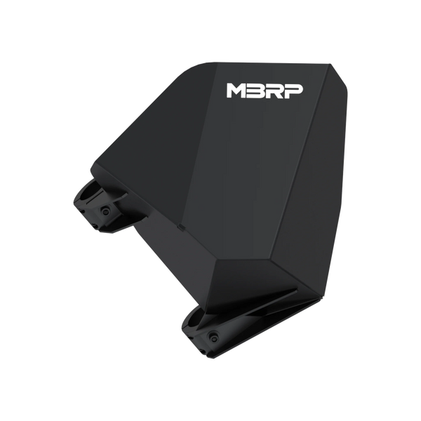 Can-Am Maverick R Black-Coated Steel Air Box Deflector - MBRP
