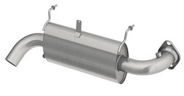 Polaris RZR Exhaust Oval Slip-on Sport Series - MBRP