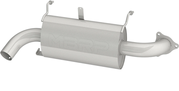 Polaris RZR Oval Slip-on Sport Series Exhaust - MBRP
