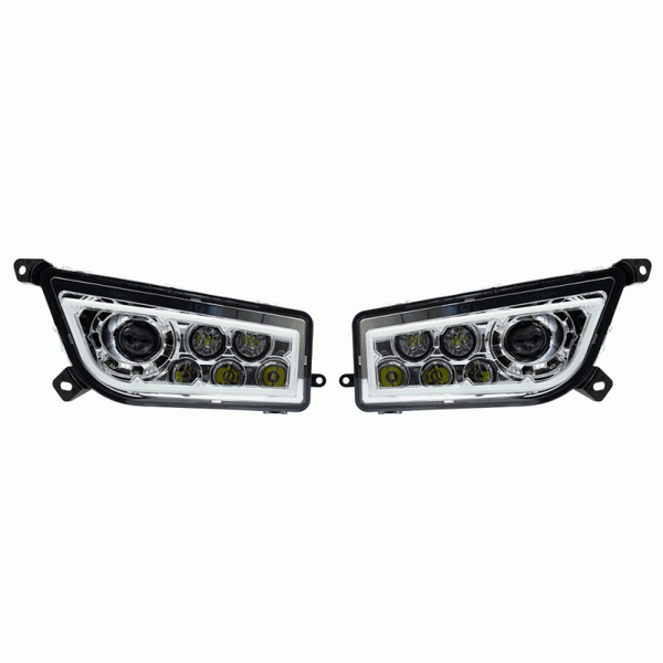 Polaris General 1000 Extreme LED Headlight - LED DRL Halo - Metra Electronics