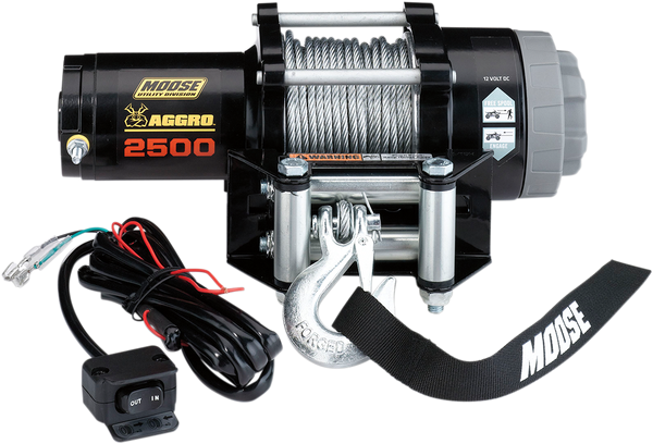 Can-Am 2500lb Winch with Wire Rope MSE - Moose