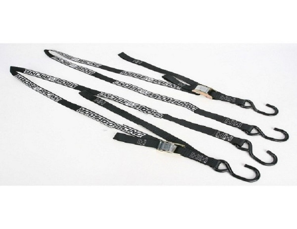 Kawasaki Teryx / Mule / Ridge / KRX Heavy-Duty Tie Downs Black - Moose