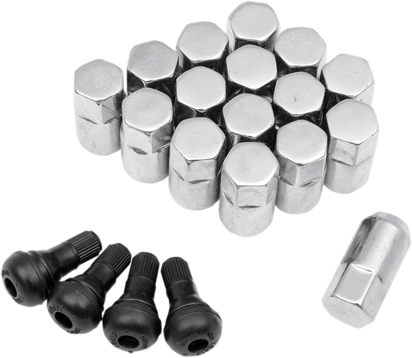 Polaris Ranger 400 Lug Nut 3/8 Chrome - Moose
