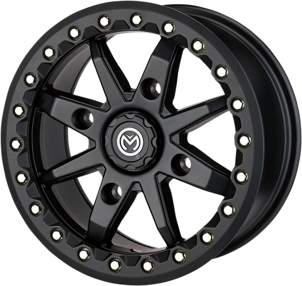 Polaris Ranger 544 X Bead Lock 14X7 4/156 Wheel Black - Moose
