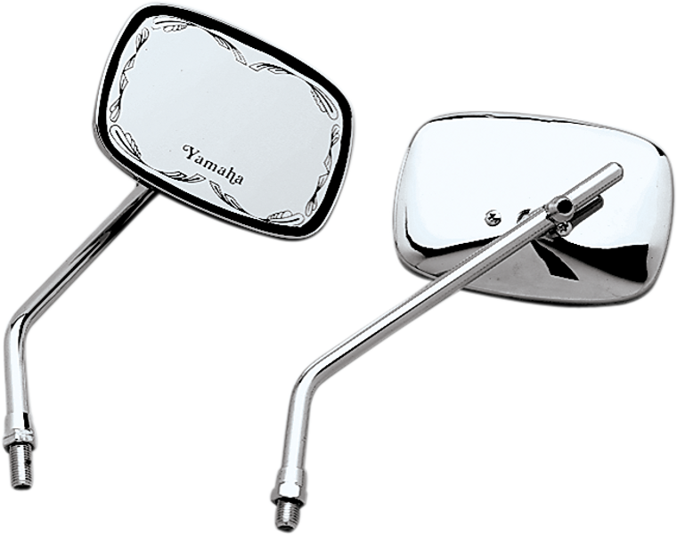 Emgo - Die-Cast Mirror - Scrolled - Left - Die-Cast Scrolled Mirror - 20-21773 Emgo - Die-Cast Mirror - Scrolled - Left - Die-Cast Scrolled Mirror - 20-21773