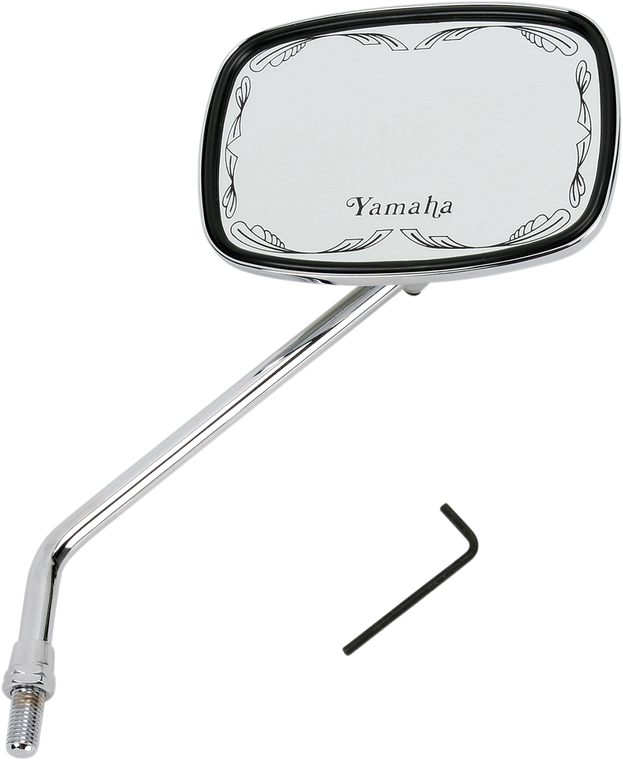 Emgo - Die-Cast Mirror - Scrolled - Left - Die-Cast Scrolled Mirror - 20-21774 Emgo - Die-Cast Mirror - Scrolled - Left - Die-Cast Scrolled Mirror - 20-21774