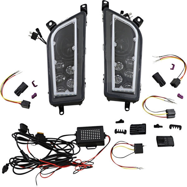 Polaris RZR LED Headlight Clear - Moose