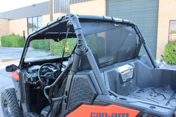 CanAm Maverick Black Rear Windshield - Motoroof