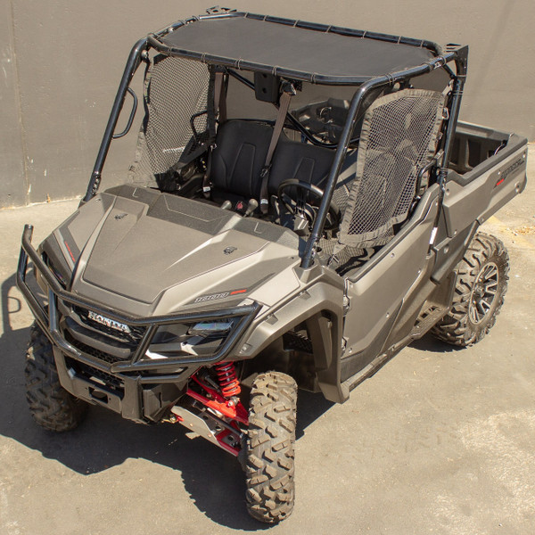 Honda Pioneer 1000 Front Cab Black Shade Roof - Motoroof