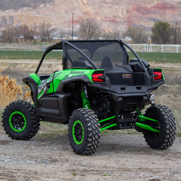 Kawasaki Teryx KRX Black Rear Window - MotoRoof