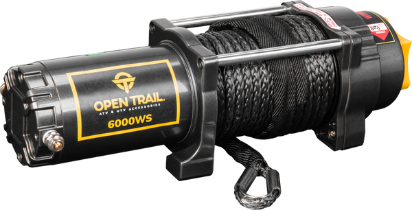 Honda Pioneer/Talon 6000lb Wide Body Synthetic Rope Winch - Open Trail