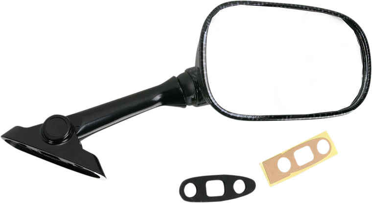 Emgo - Mirror - Right - Carbon Fiber - Carbon Fiber Mirror - 20-69723