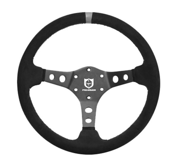 Polaris Ranger Top Marker Suede Steering Wheel - Pro Armor