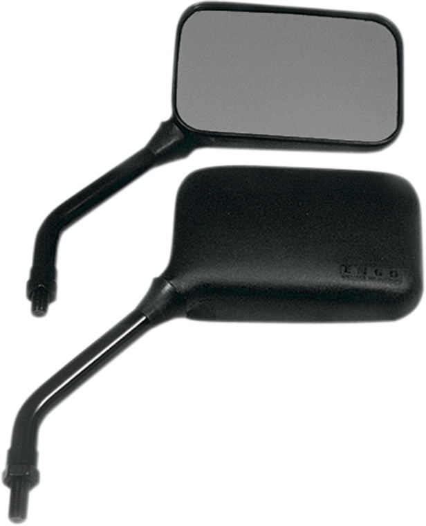 Emgo - GP Mirror - Short Stem - Yamaha - Black - GP Mirrors - 20-78253