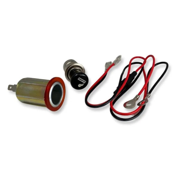 Honda Pioneer / Talon Universal Cigarette Lighter Kit - Quad Logic