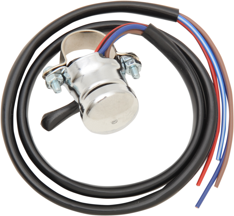 Emgo - Horn Switch - 7/8" - Lucas Replica Horn/Hi-Low Beam Switch w/Clamp - 46-68733