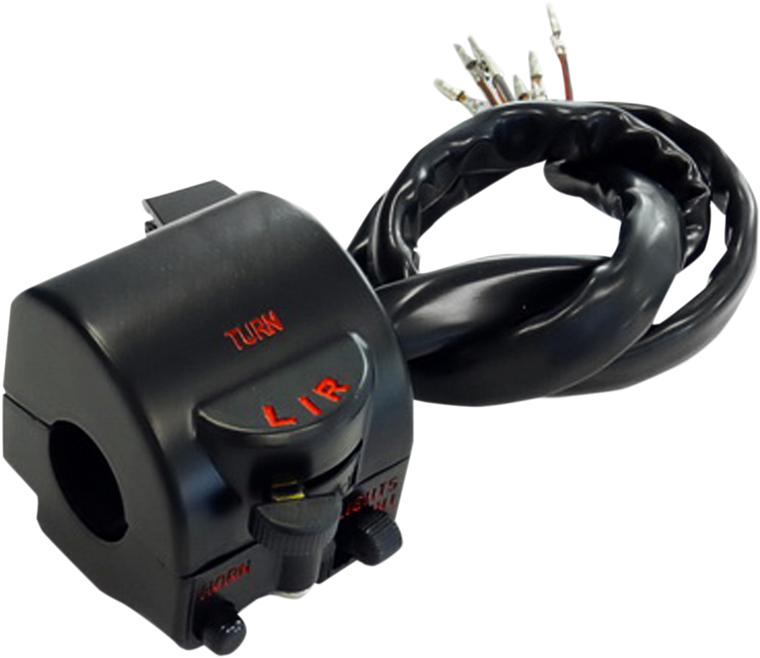 Emgo - Handlebar - Switch Assembly - Left - Handlebar Switch Assembly - 46-68844