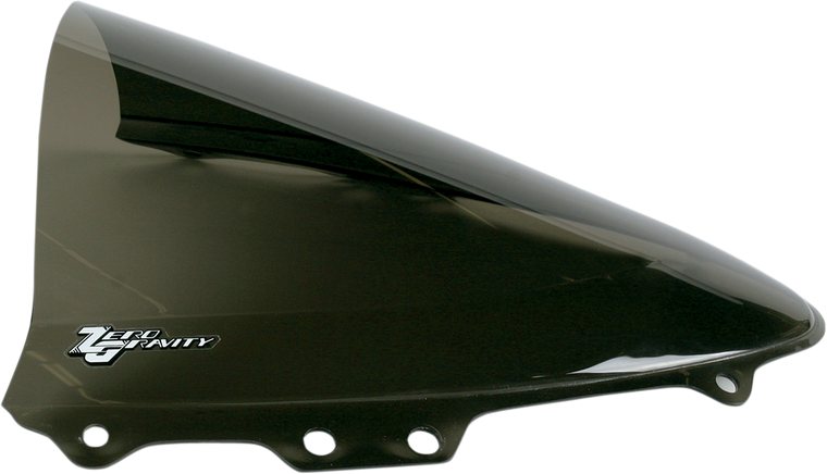 Zero Gravity - Double Bubble Windscreen - Smoke - GSXR 6/750 - Double Bubble Windscreen - 16-108-02