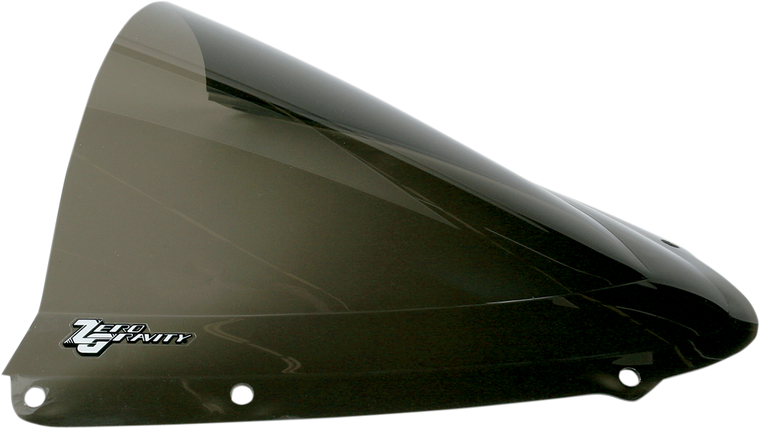 Zero Gravity - Double Bubble Windscreen - Smoke - GSXR1 - Double Bubble Windscreen - 16-109M-02