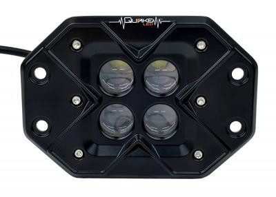Honda Pioneer/Talon 3 Inch Work Light Flush 20 Watt Spot Rgb Accent Seismic Series - Quake LED