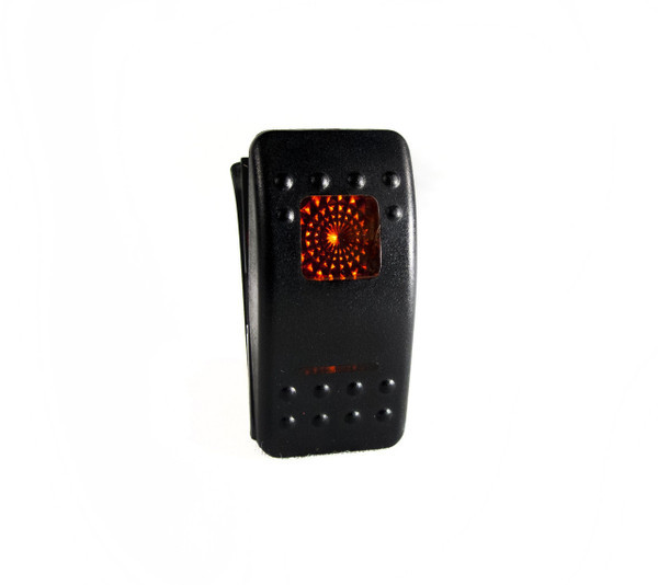 Can-Am LED Rocker 12V Yellow Switch - Race Sport Lighting