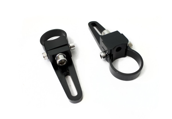 Honda Pioneer/Talon 1.26 inch (32mm) Universal Black Light Bar Clamp With Pair Stainless Steel Screw - Race Sport Lighting