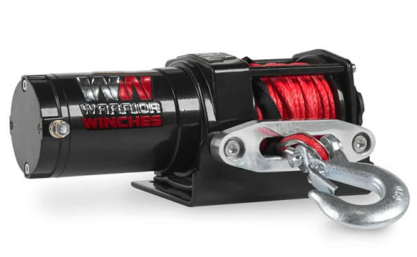 Honda Pioneer/Talon Warrior Ninja 2,000-lb 12V Electric UTV Winch with Synthetic Rope - RazorBack Offroad