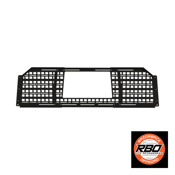 Polaris Ranger Chase Rack Back Panel With Window Cutout - RazorBack Offroad