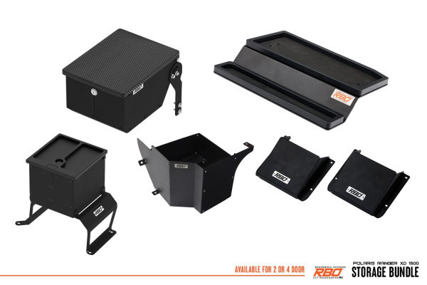 Polaris Ranger XD 1500 (4 Door) Storage Bundle - Razorback Offroad