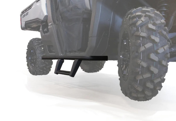 Can-Am Defender Tube Rock Sliders w/Removable Steps - RIVAL
