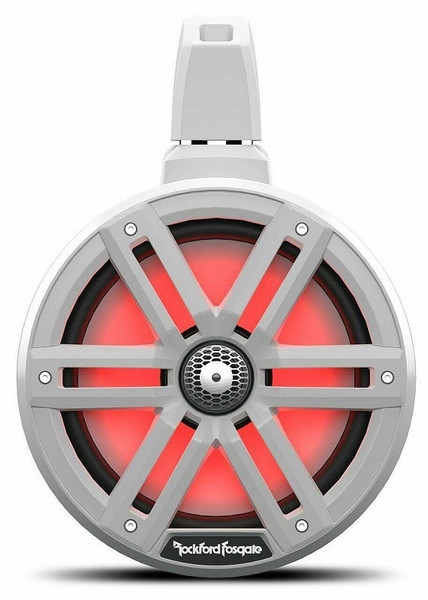 Can Am M2 8" Color Optix 2-way Wake Tower Speakers White - Rockford Fosgate