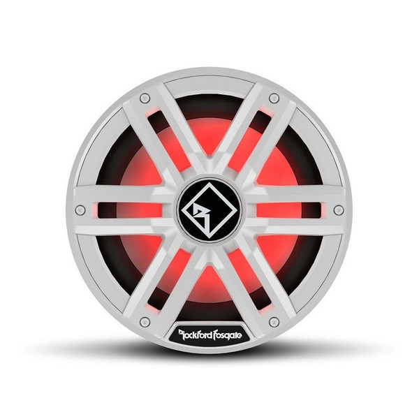 Honda Pioneer / Talon M2 10" DCV 2-Ohm Color Optix Infinite Baffle Marine Subwoofer (White) - Rockford Fosgate