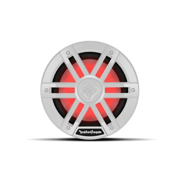 Kawasaki Mule / Teryx M1 8" DVC 4-Ohm Color Optix Marine Subwoofer White - Rockford Fosgate