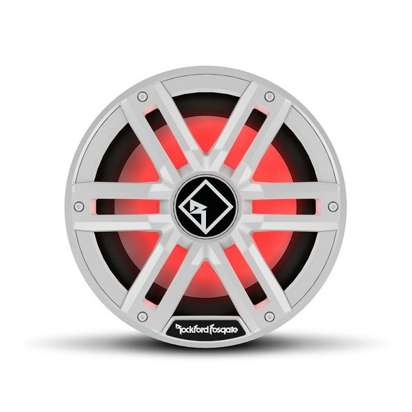 Polaris RZR M2 10" DCV 2-Ohm Color Optix Infinite Baffle Marine Subwoofer (White) - Rockford Fosgate