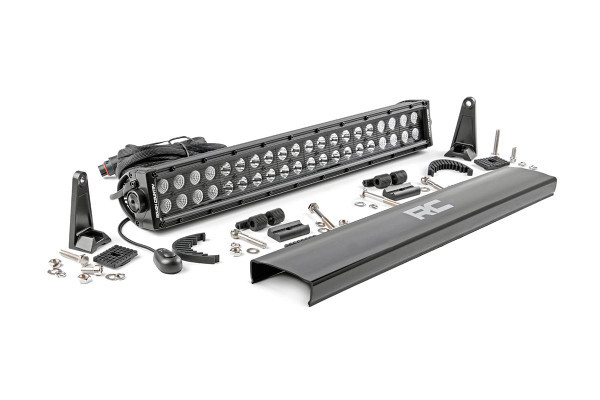 Can-Am Commander/Defender/Maverick X3/R 20" Black Series Dual Row LED Light Bar - Rough Country