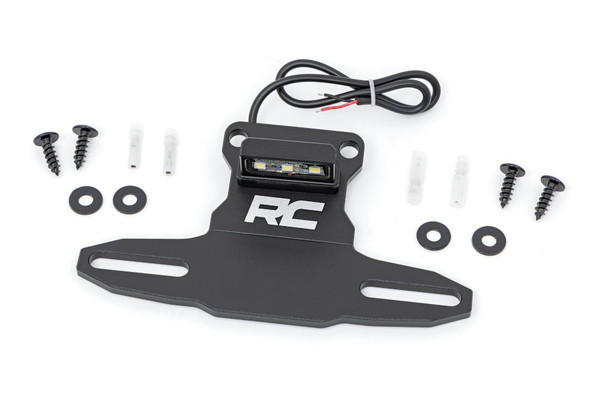 Can-Am Commander/Defender/Maverick X3/R LED Lighted Universal License Plate Bracket - Rough Country