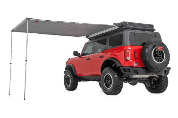 Polaris Ranger XP 1000/900 6'6" x 9'8" Retractable Roof Rack Awning - Rough Country