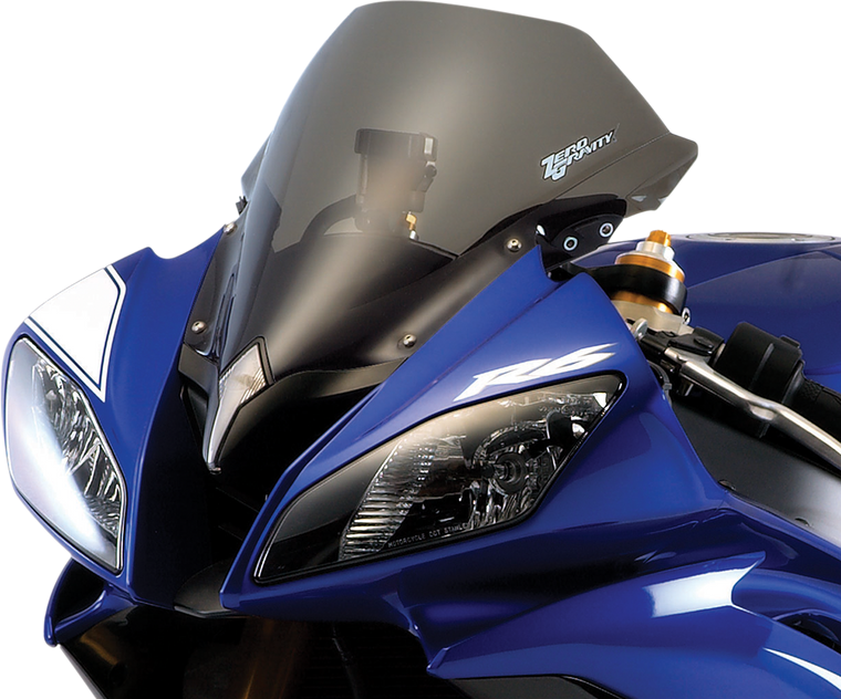 Zero Gravity - Marc 1 Windscreen - Smoke - YZF-R6 - Marc 1 Windscreen - 25-580-02