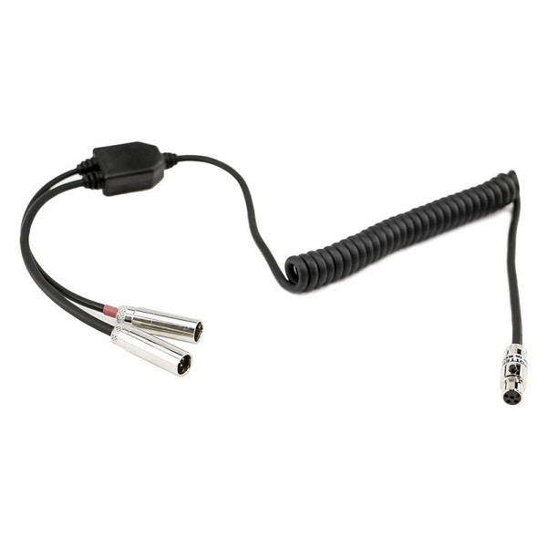 Honda Pioneer / Talon Coil Cord - Headset to 5-Pin and 5-Pin Listen Only - Rugged Radios