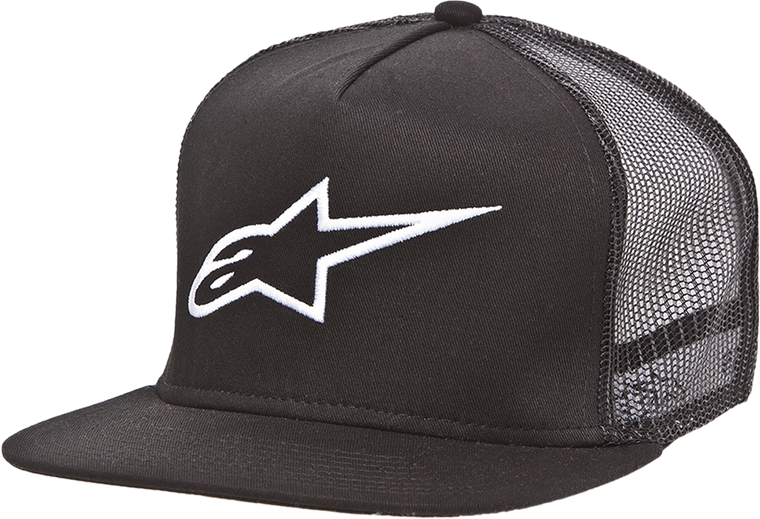 Alpinestars - Corp Trucker Hat - Black - One Size - Corp Trucker Hat - 10258100310