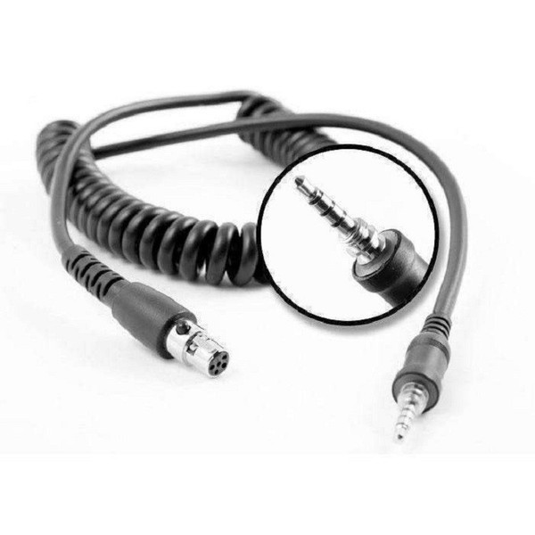 Polaris Ranger Standard Horizon HX Series Handheld Radio - Headset Coil Cord - Rugged Radios