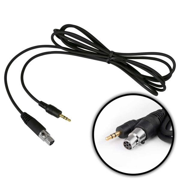 Polaris RZR 7' Intercom Audio Record Cable - Capture Intercom Audio on your GoPro or Video Camera - Rugged Radios