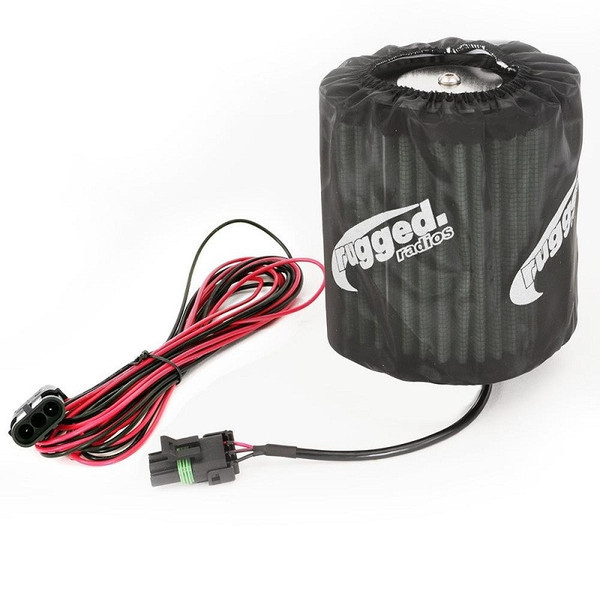 Polaris RZR MAC-1X Single High Output Helmet Air Pumper System - Rugged Radios