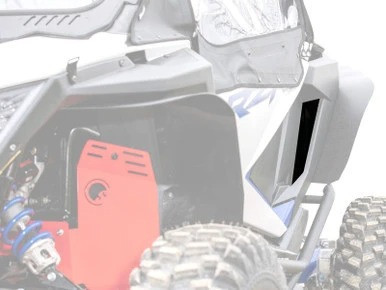 Polaris RZR PRO XP Rear Fender Well Mud Guards - SuperATV
