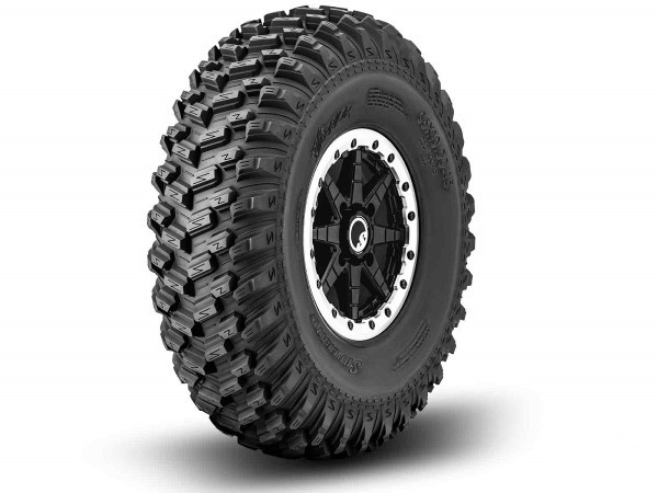 Polaris RZR Standard XT Warrior Tires 30x10x15 on 15x10 Healy Lock Series Beadlock Wheels 4/156 Pattern - SuperATV