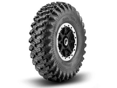 Polaris RZR Standard XT Warrior Tires 32x10x14 on 14x10 Healy Lock Series Beadlock Wheels 4/156 Pattern - SuperATV