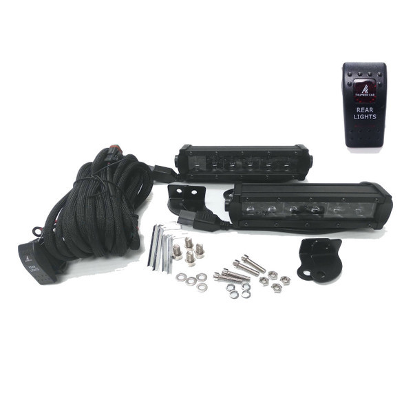Can-Am Defender ELITE Winch Ready Rear Bumper Light Kit - Thumper Fab